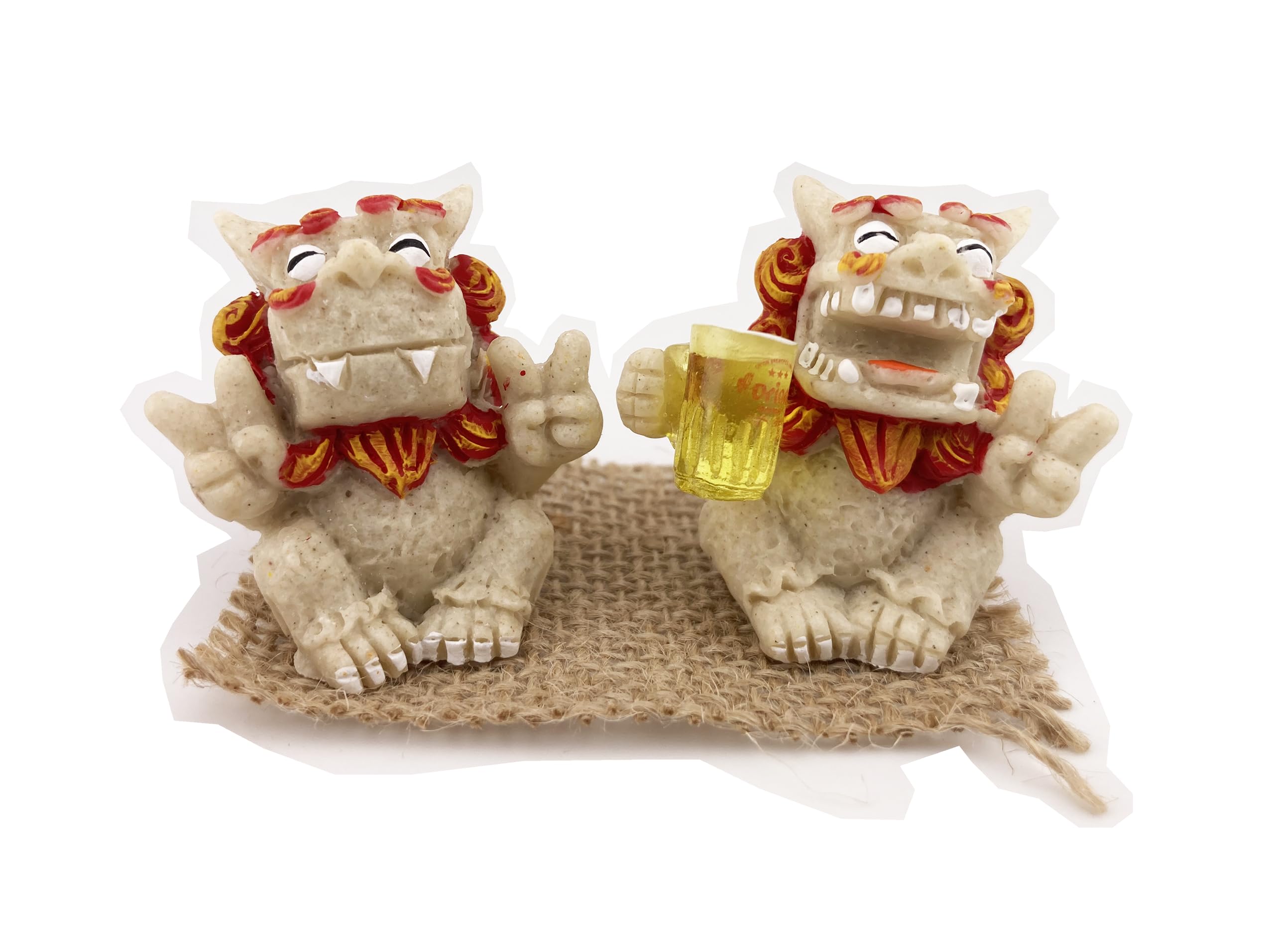 大きなシーサー 2対 大きなシーサー 2対